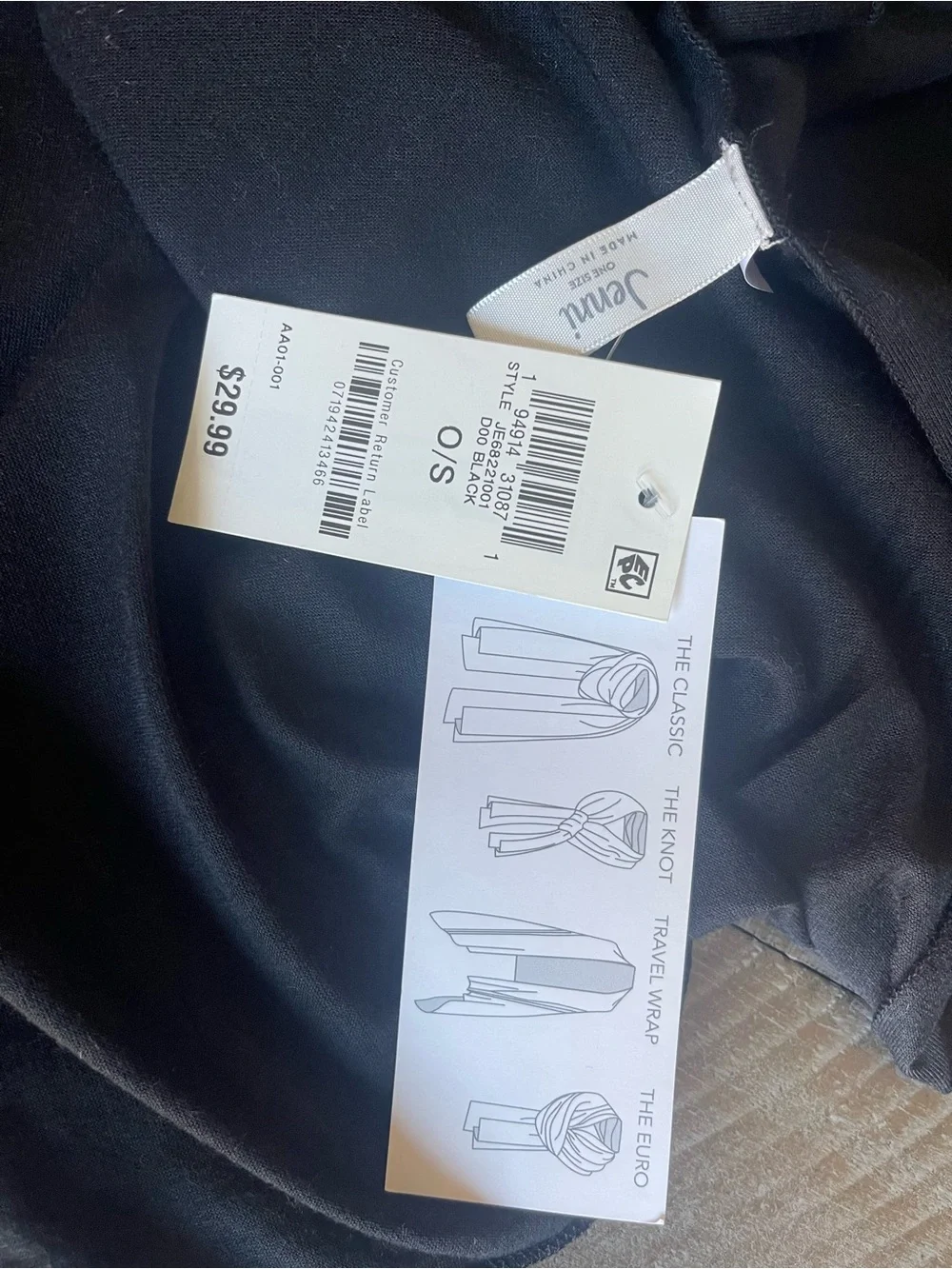 Jenni lightweight sheer